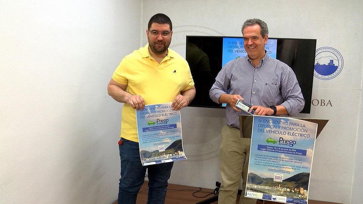 José Manuel González Vida y José Guzmán, en la rueda de prensa.