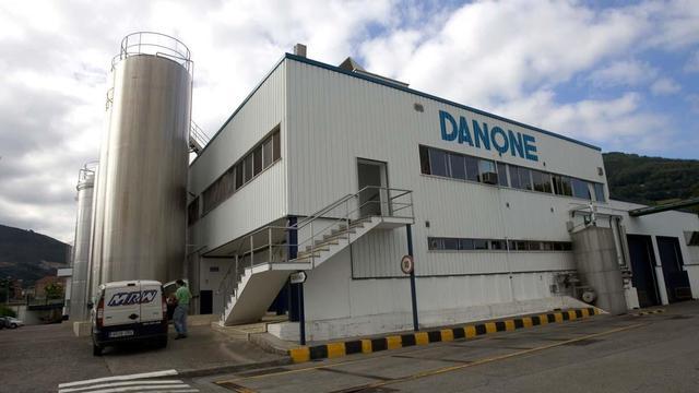 Una fábrica de Danone