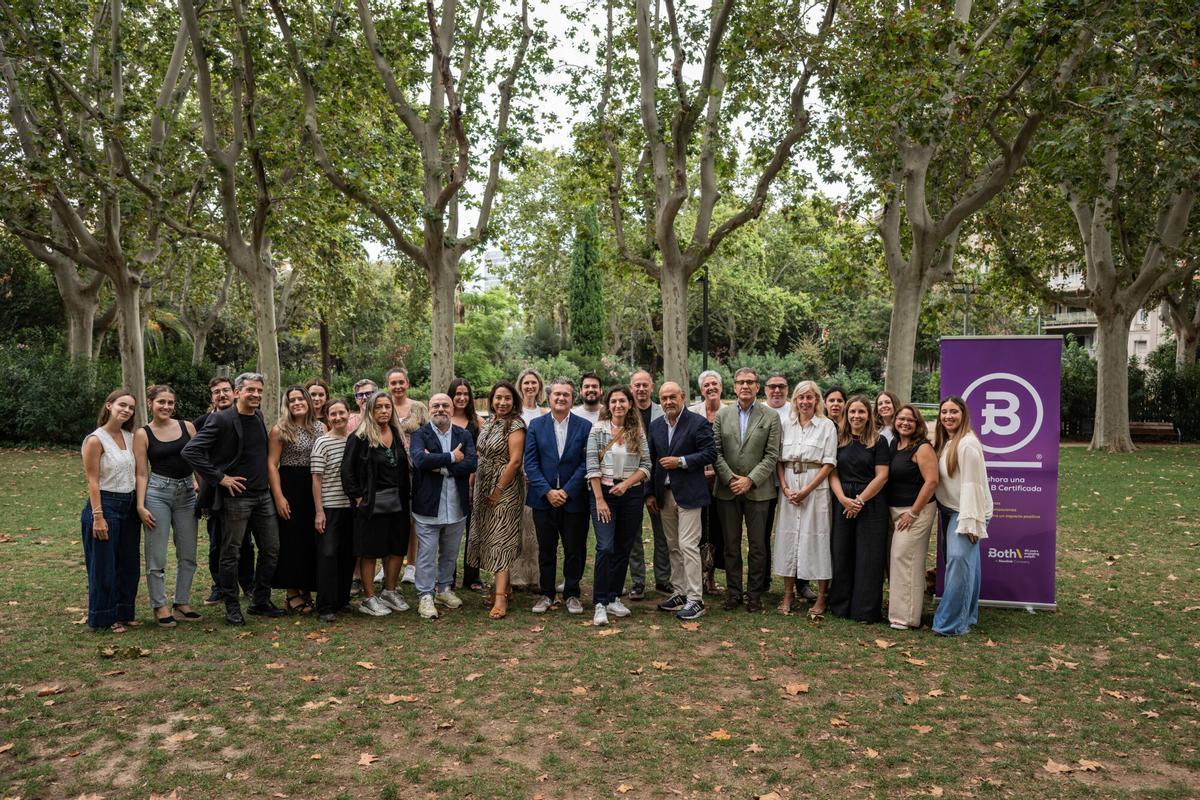 Equipo de Newlink. En la foto: Eduardo Menal, Cristina Salvador y Gustavo Martínez.