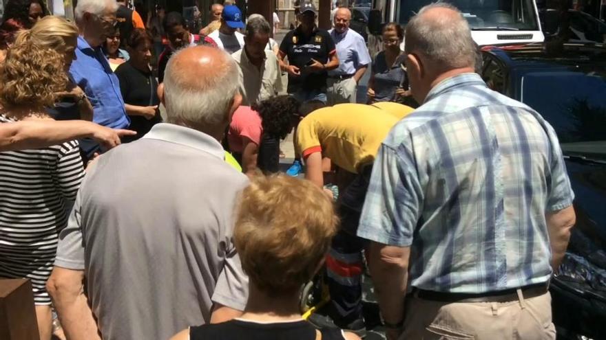 Un hombre de 88 años herido tras ser atropellado en el centro de Torrevieja