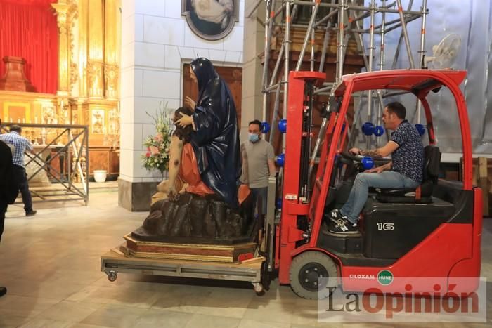 La Virgen de la Caridad ya está en Cartagena