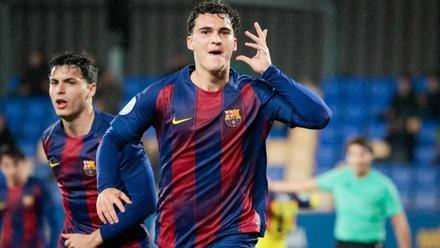 Álvaro Cortés celebra su gol ante el Andratx