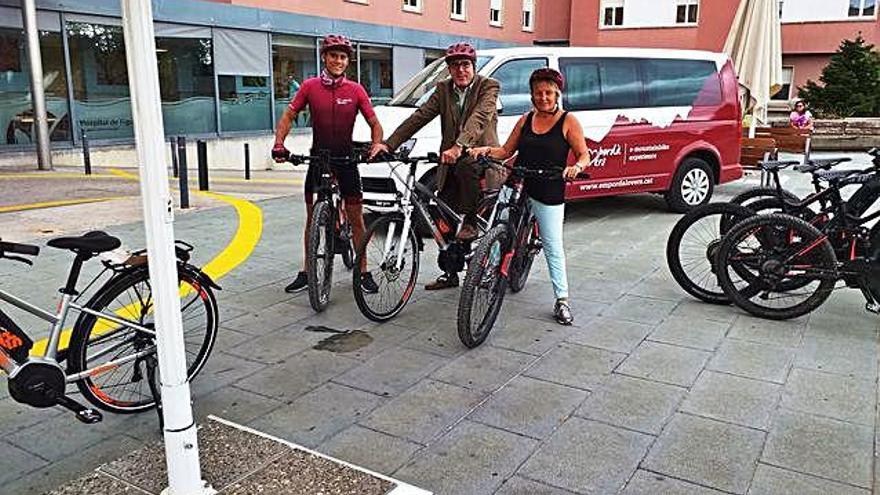 La Fundació Salut Empordà va promoure l&#039;ús de la bicicleta.