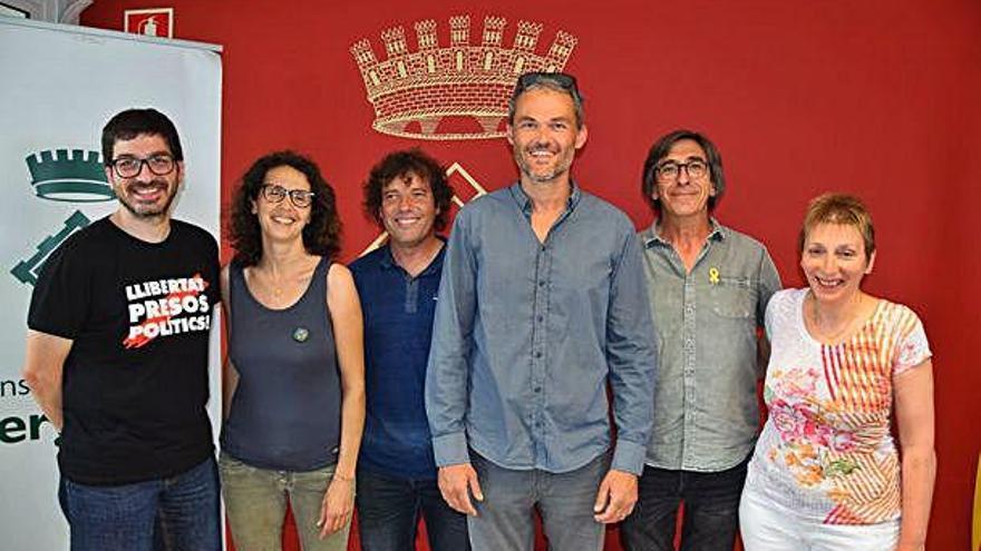 Grup comarcal d&#039;ERC al ple d&#039;investidura el 19 de juliol