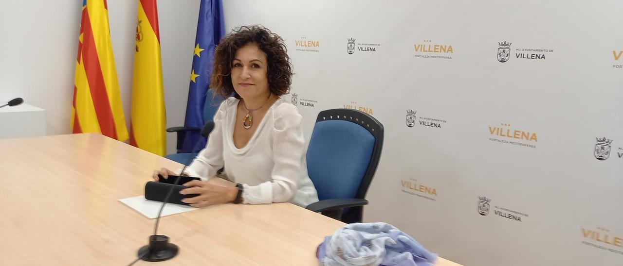 Esther Esquembre, concejala de Mercado de Villena.