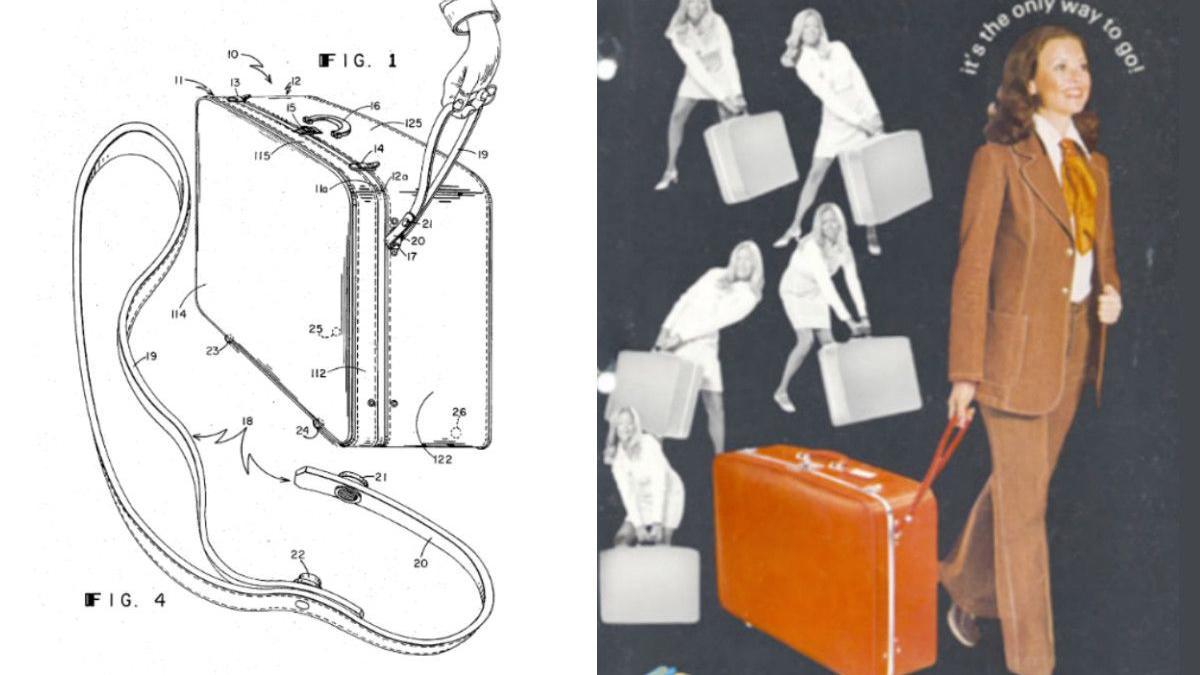 El inventor oficial de la maleta con ruedas registró la patente en 1972.