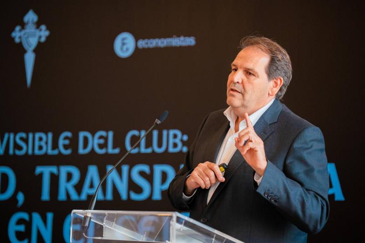 David Baixauli, durante su intervención en A Sede.