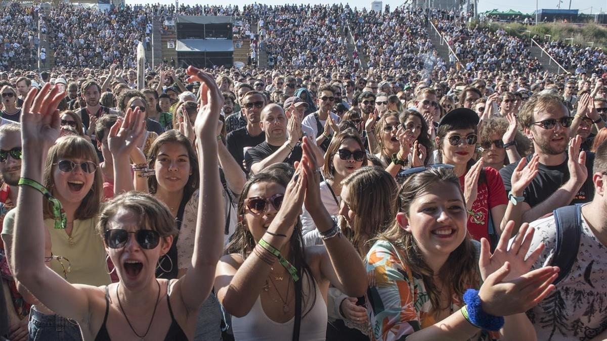 Público en la segunda jornada del Primavera Sound 2019