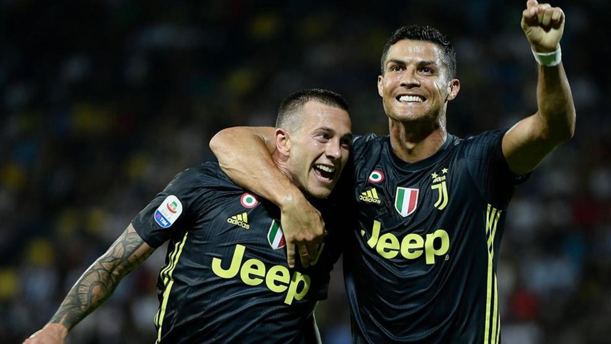 CR7 y Bernardeschi, protagonistas de los goles