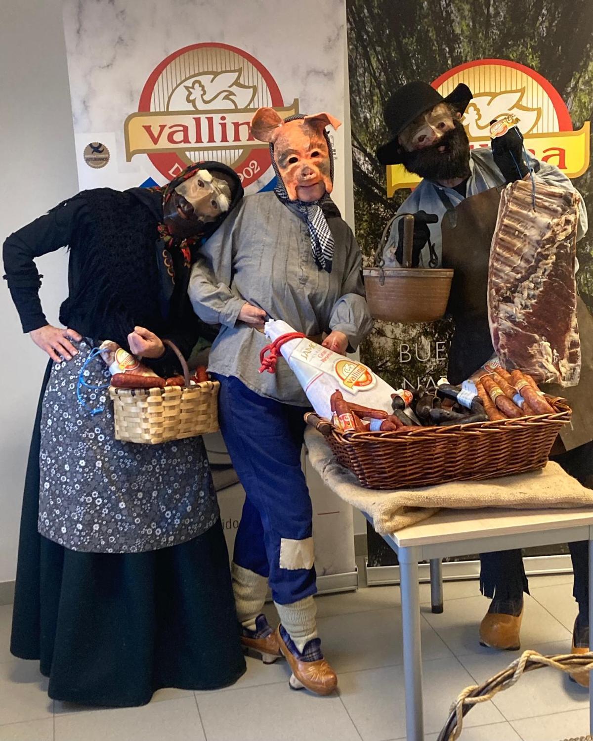 La Vieya, El Gruñu y El Xagó con la donación de Vallina.