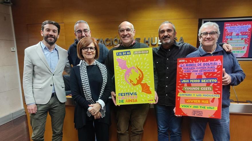 Santiago Auserón, Rozalén, Carmen París y La Ronda de Boltaña actuarán en el Festival Castillo de Aínsa