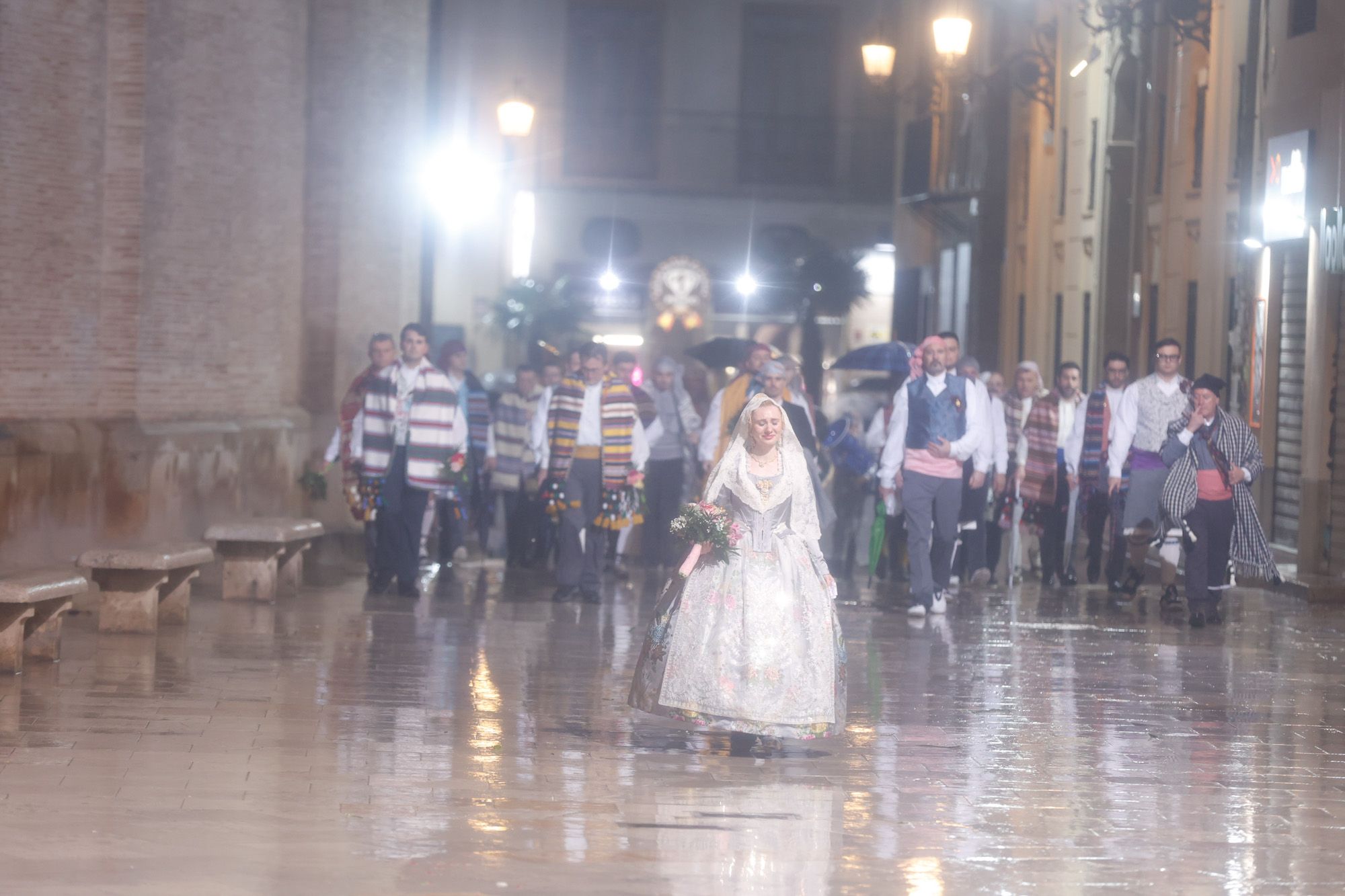 Falleras Mayores en la Ofrenda 2025. Día 18 (2/3)