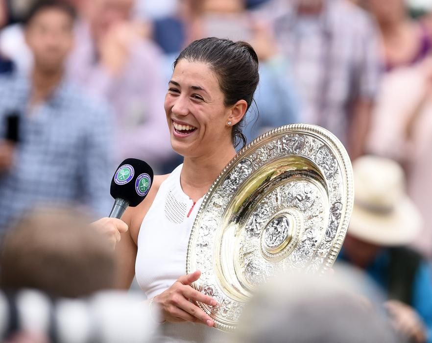 Garbiñe Muguruza, campeona de Wimbledon