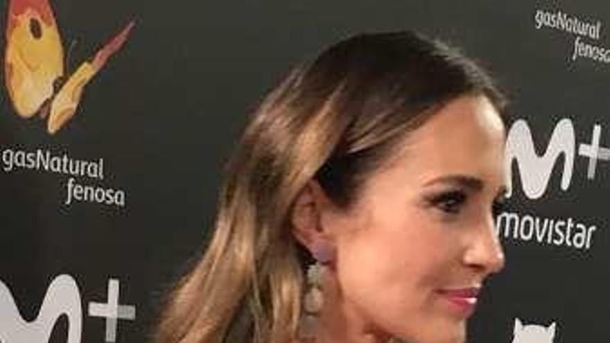 Paula Echevarría, en los premios &quot;Feroz&quot;.