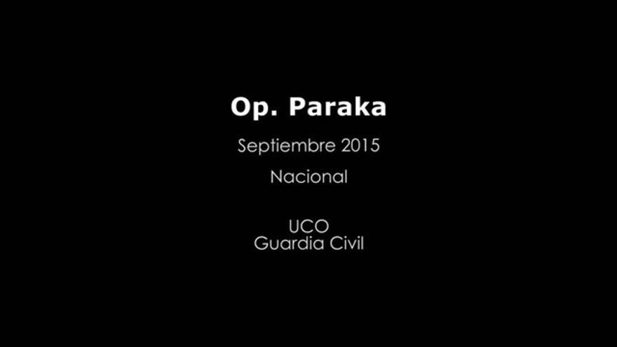 Operación Paraka de la Guardia Civil