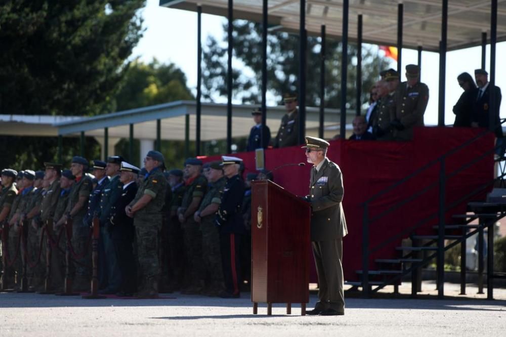 El general Romero Losada se despide de la Brilat