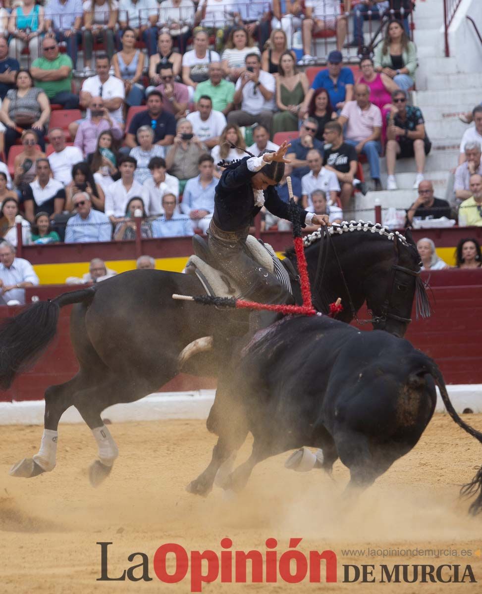 Corrida de Rejones en la Feria Taurina de Murcia (Andy Cartagena, Diego Ventura, Lea Vicens)