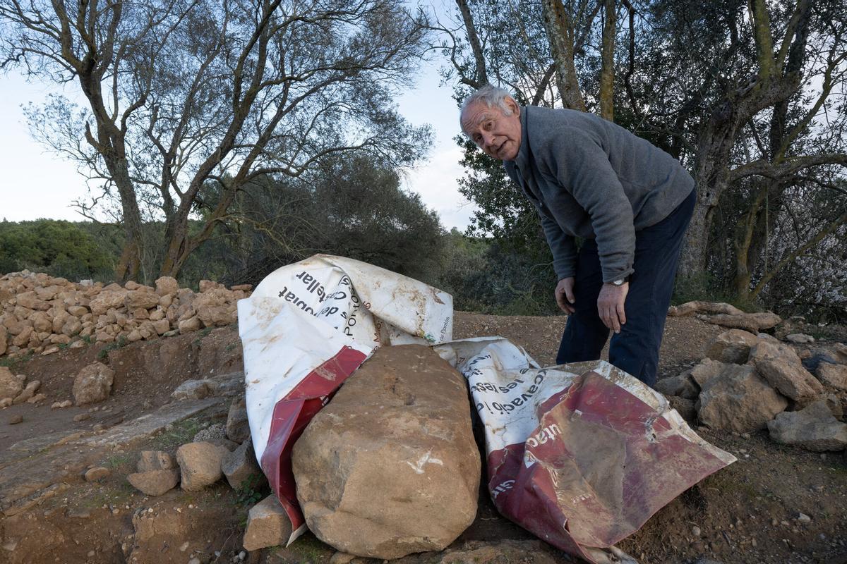 NARCÍS LLAVANERA PROPIETARI DEL MAS CASTELLAR ON HI HA EL JACIMENT IBÈRIC DE PONTÓS FEBRER 2026