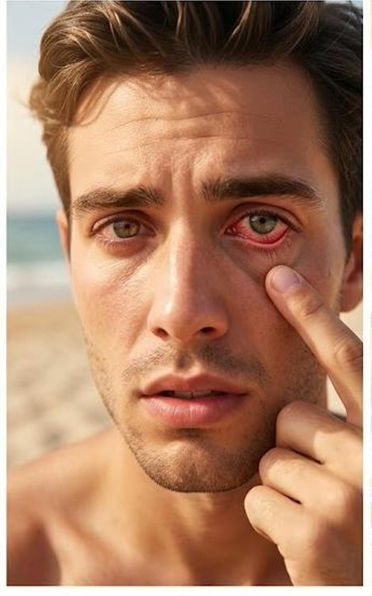 Uso de lentillas en verano.