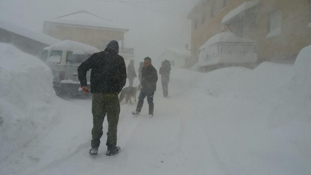 Nevada en el Valle del Lago