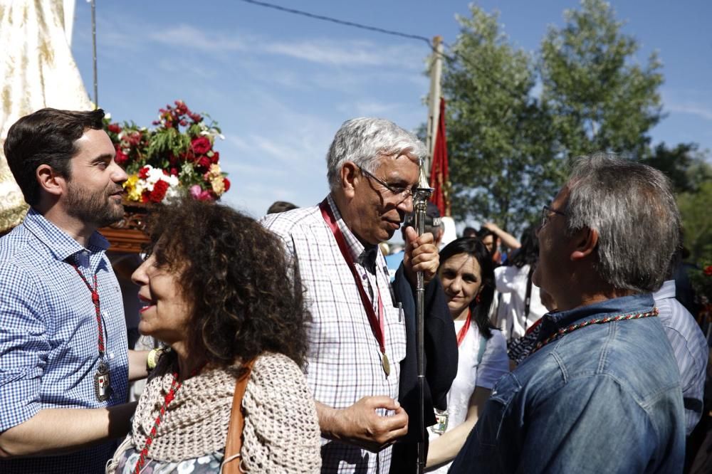 La Virgen de la Concha ya está en La Hiniesta