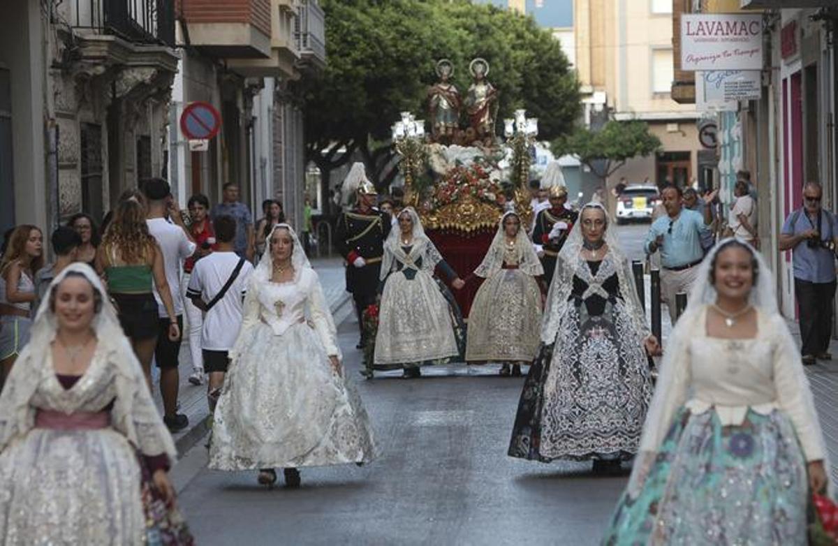 Procesión de los Santos Patronos de Sagunt Abdón y Senén.