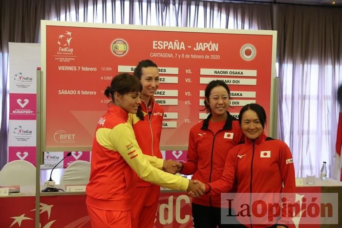 Sorteo de la Fed Cup en Cartagena