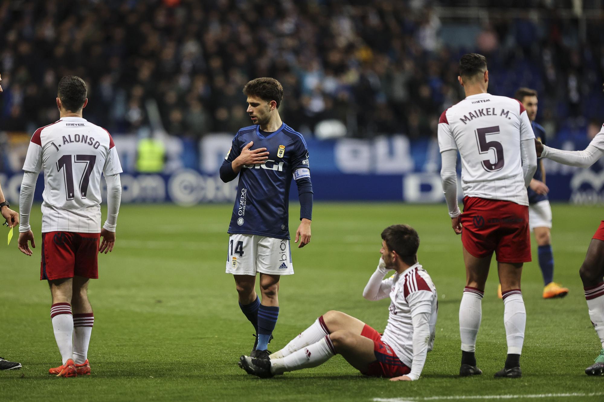 Así fue el encuentro entre el Real Oviedo y el Albacete