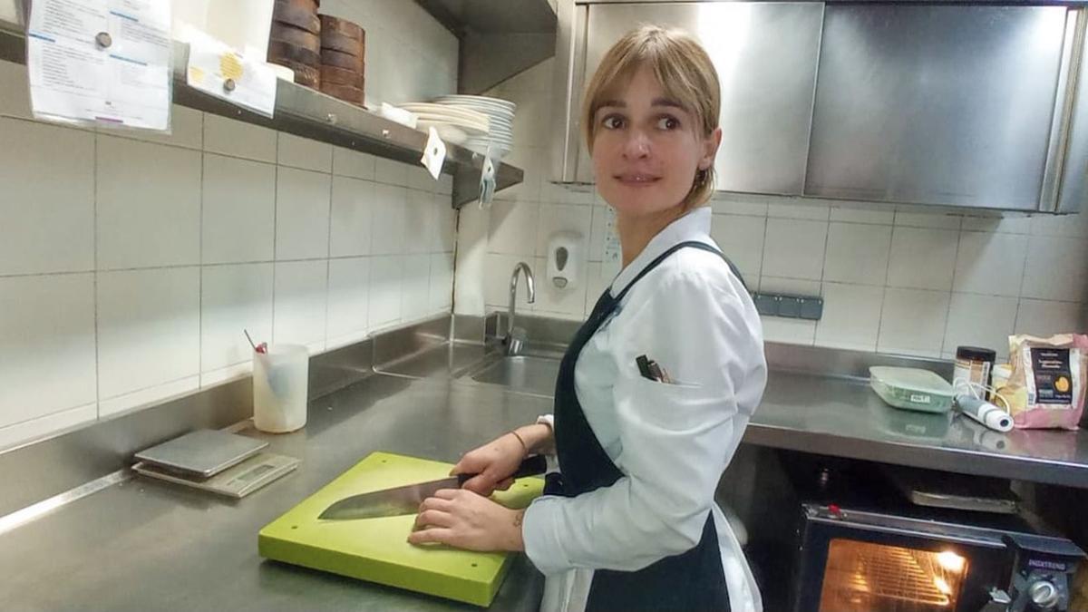Beatrice Casella , jefa de cocina de Hisop (Barcelona).
