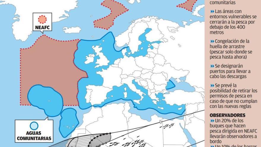 La Eurocámara respalda prohibir el arrastre a más de 800 metros de profundidad