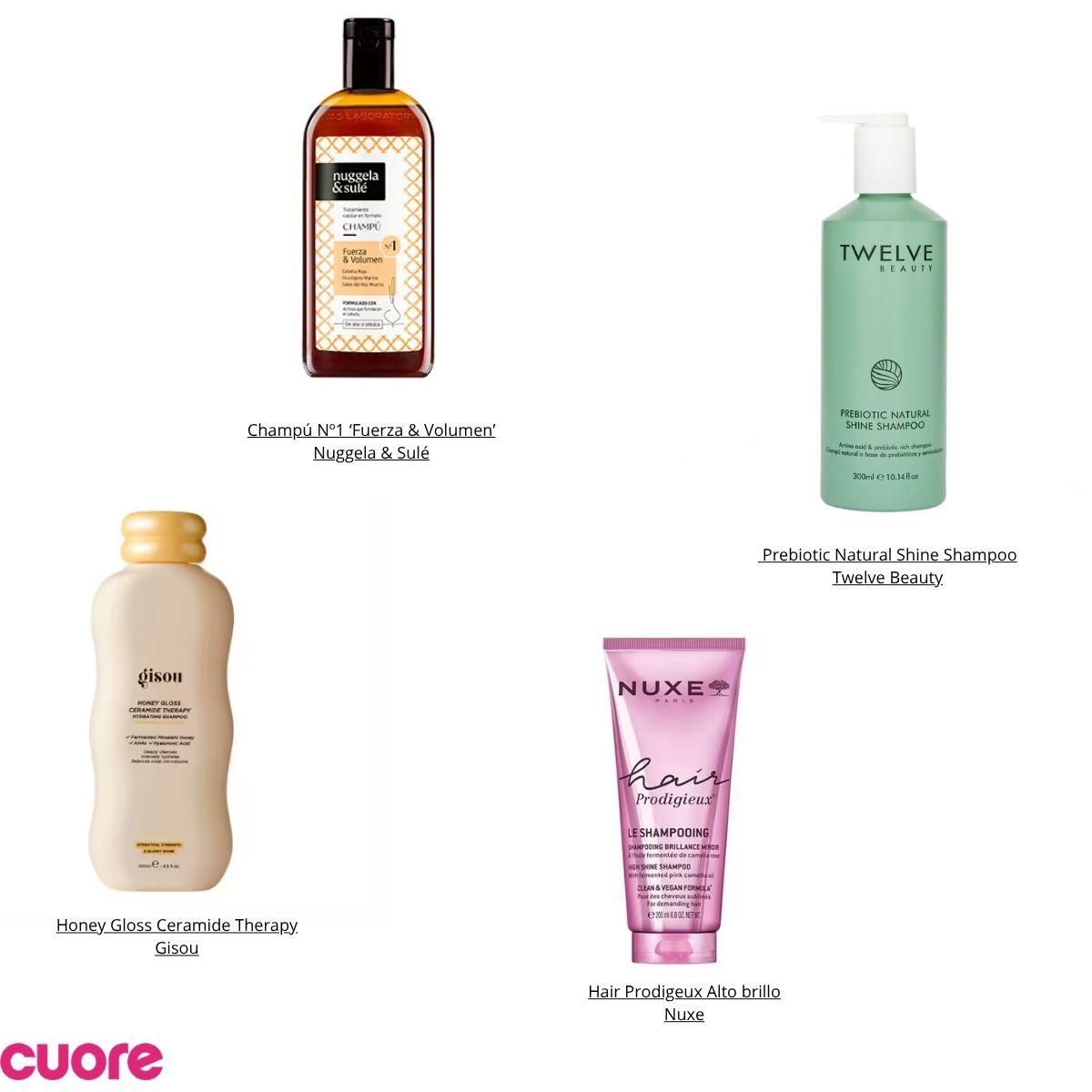 Mejores champús para lavarse el pelo