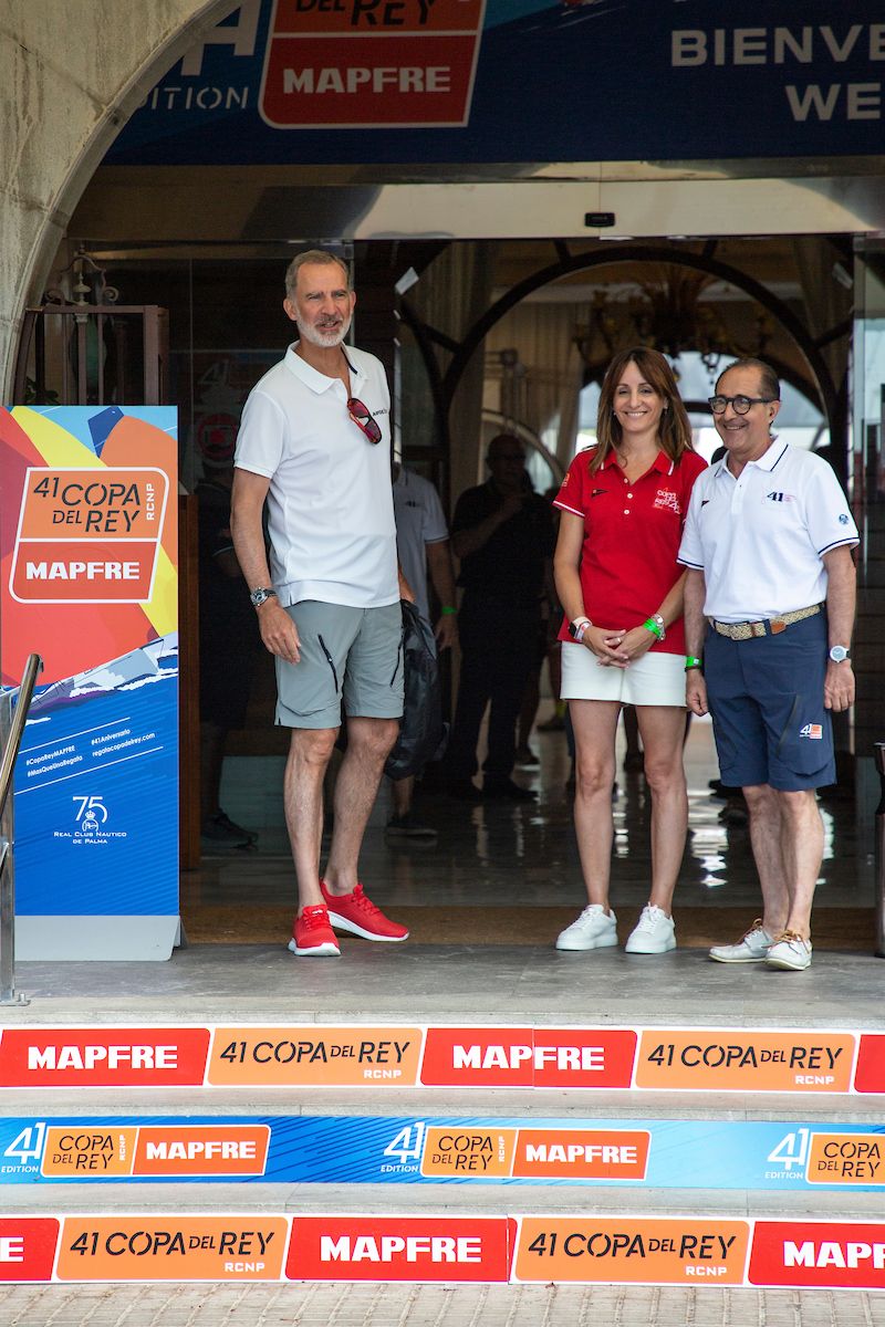 FOTOS | Felipe VI en Mallorca: el Rey se embarca en el 'Aifos' para participar en la primera regata de la Copa de vela