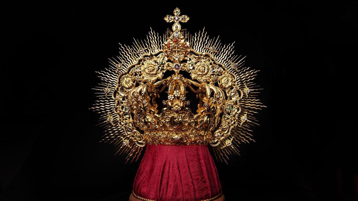 La corona de la coronación de la Divina Pastora, obra de Montenegro