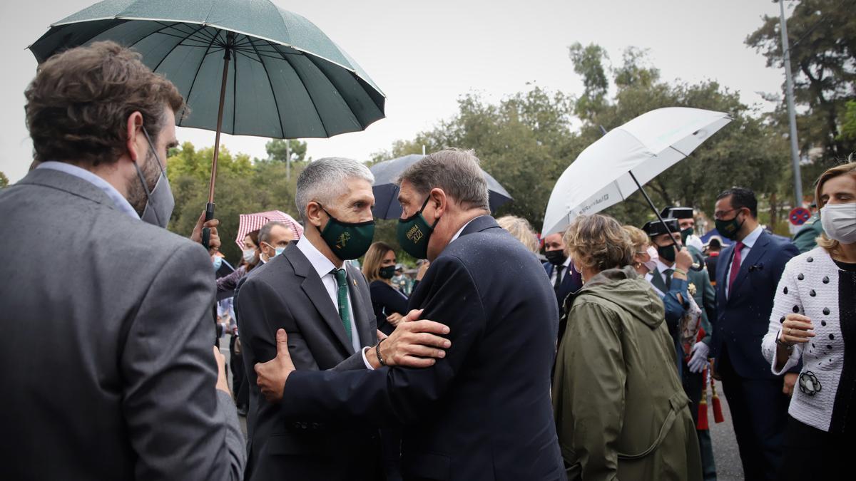 Parada militar y desfile de la Guardia Civil en Córdoba