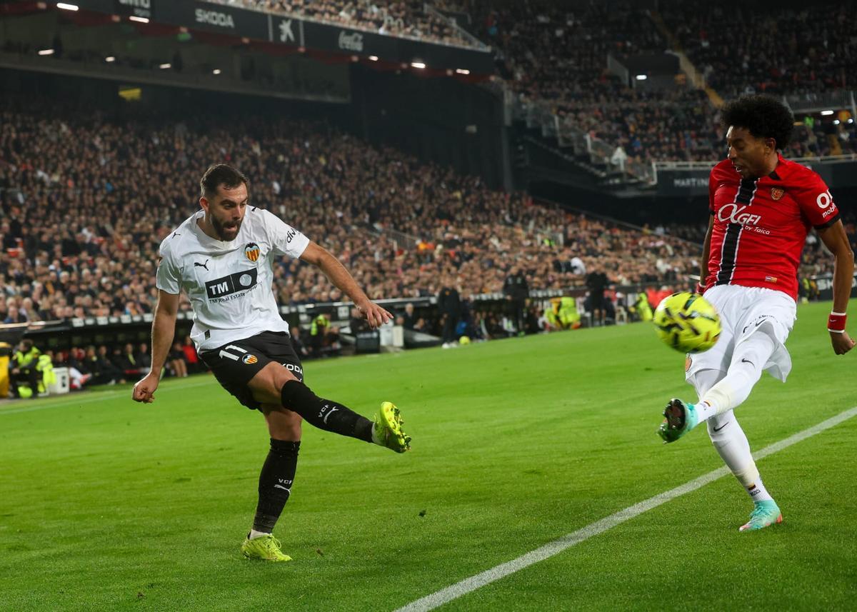 El Valencia CF - Mallorca, en imágenes