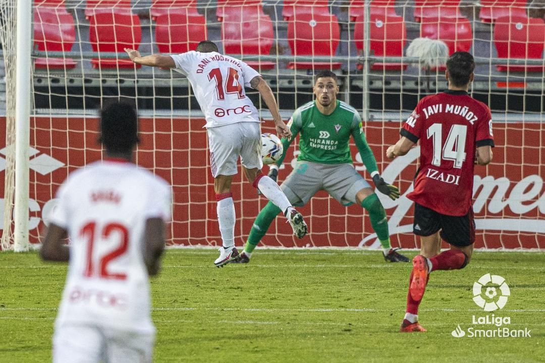 Mirandés-Mallorca: Los bermellones dan por bueno el empate