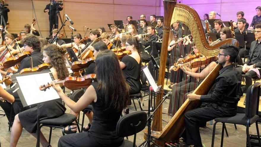 La Joven Orquesta en concierto.