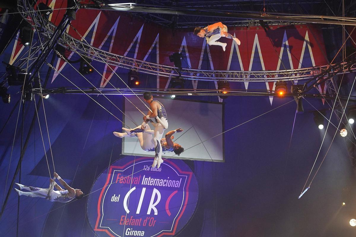 Les millors imatges de la presentació del Festival Internacional de Circ l'Elefant d'Or