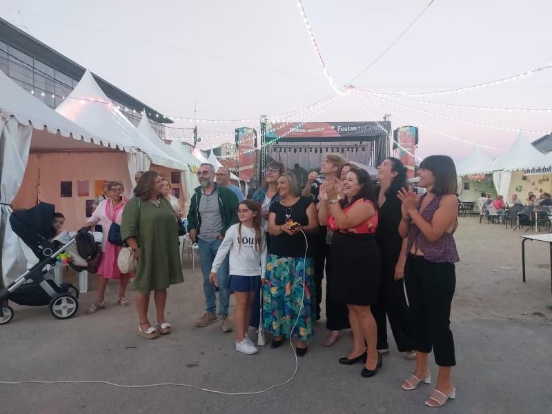 Cangas “enciende” sus fiestas con todas las atracciones visadas por el Colegio de Ingenieros