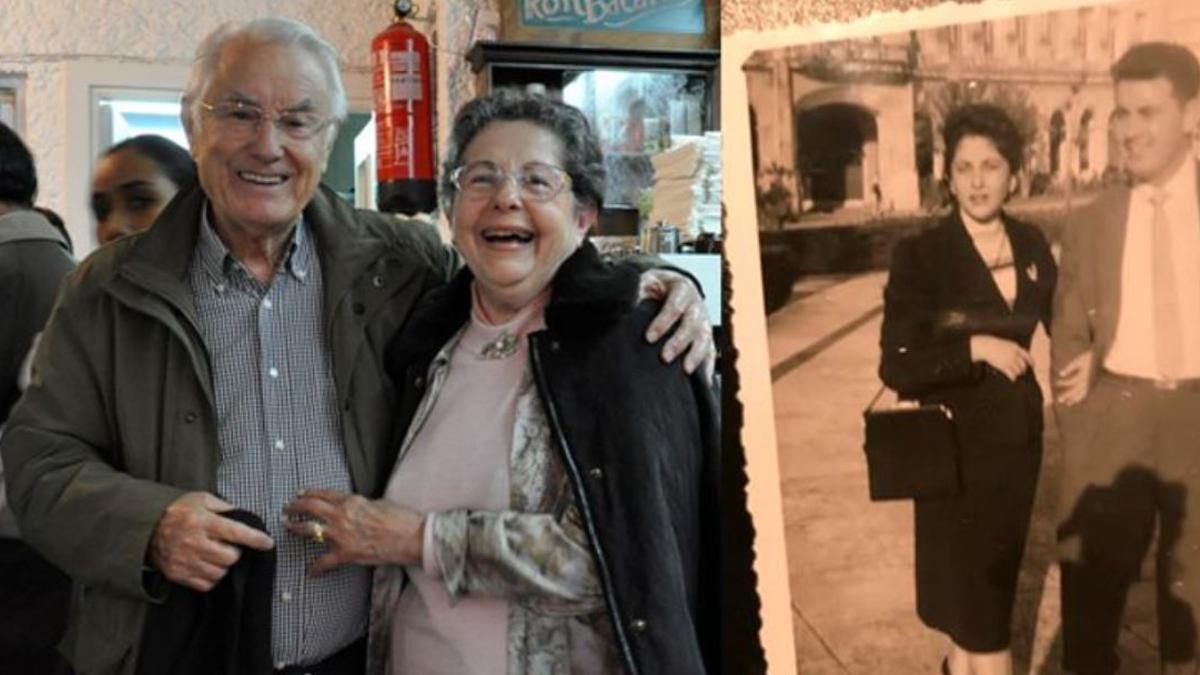 Pepe e Inés en su establecimiento y la pareja en La Habana