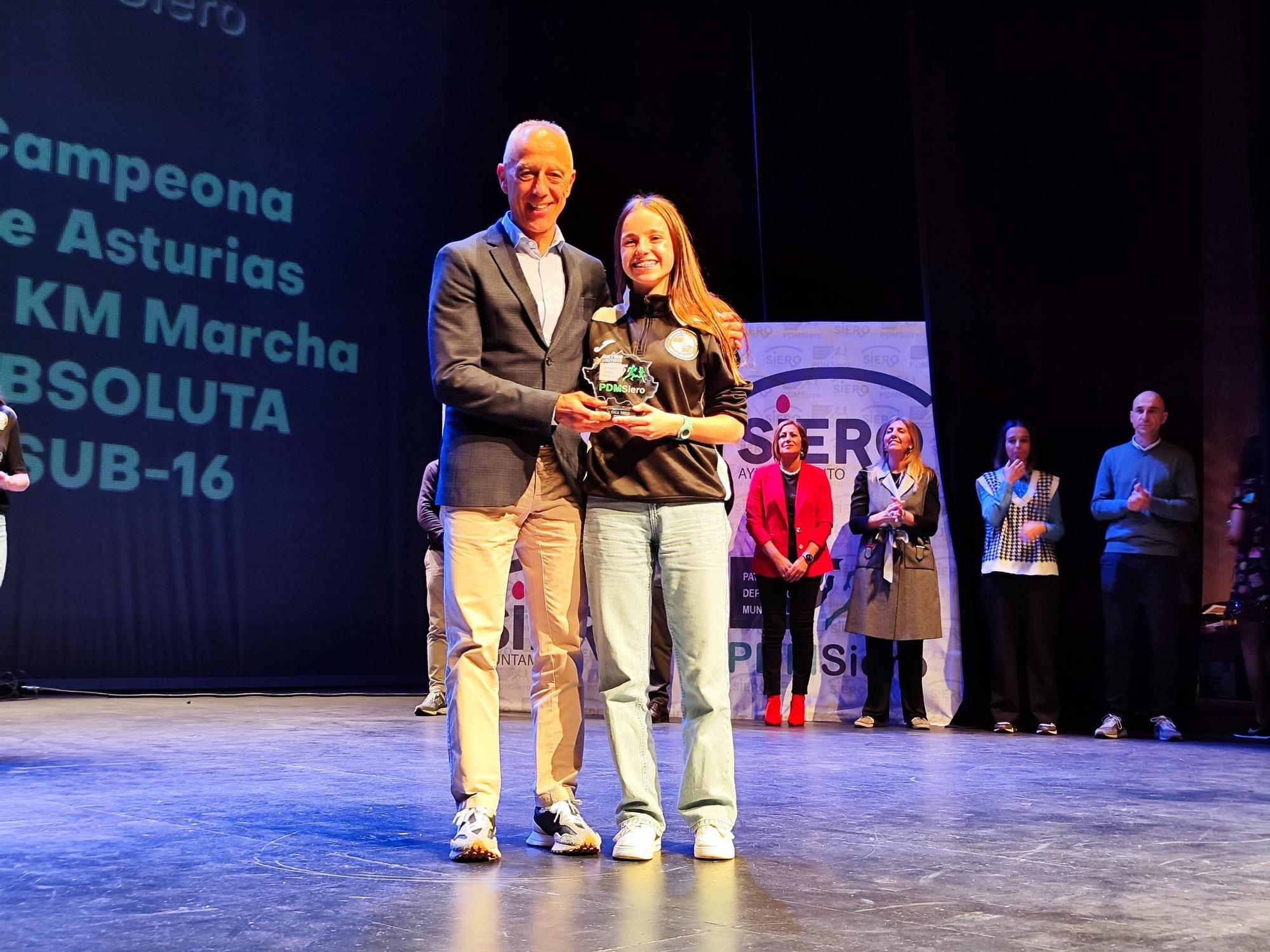 Siero premia el esfuerzo de una vida saludable: así fue la Gala del Deporte