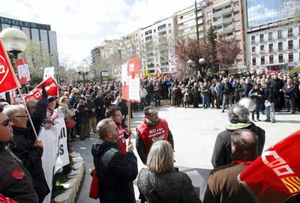 Fotogalería: Primera jornada de huelga en Caja3