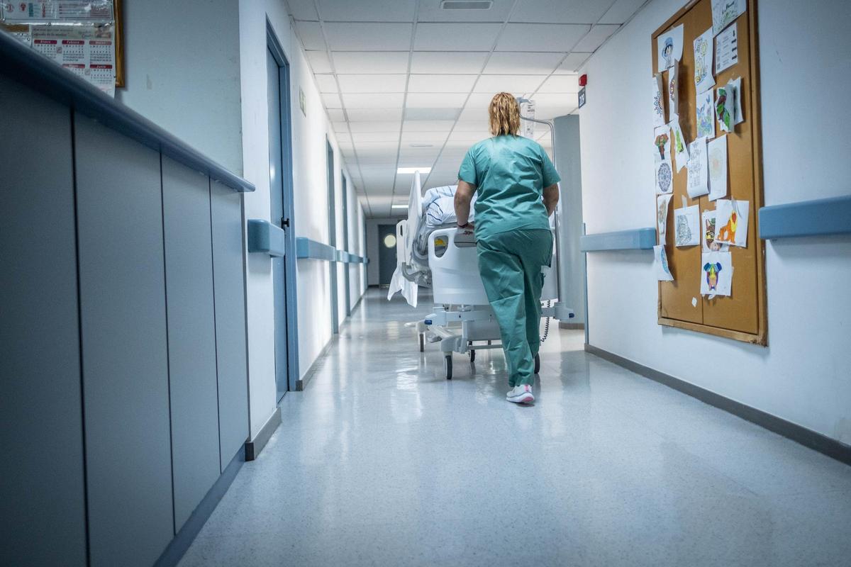 Un paciente ingresado en el Hosital Universitario de Canarias.
