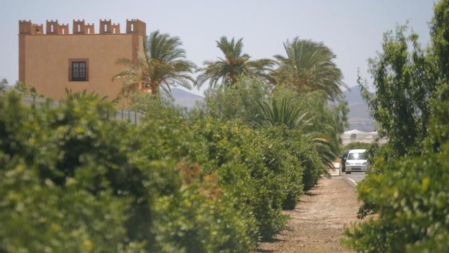 La finca de Roca en La Loma.