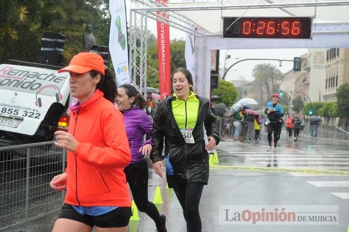 Llegada IV Carrera de la Mujer en Murcia (I)