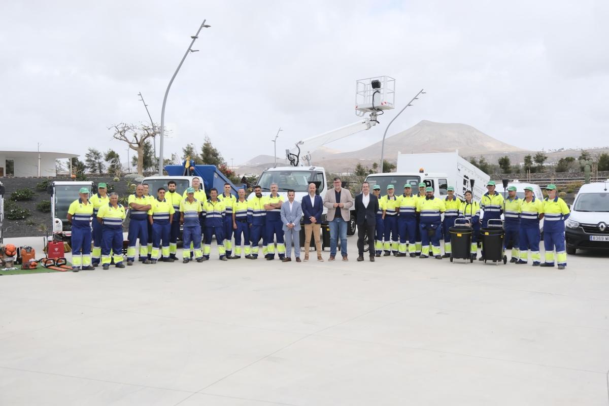 El Ayuntamiento de San Bartolomé destina más de 5 millones de euros para reforzar el servicio de limpieza y zonas verdes del municipio