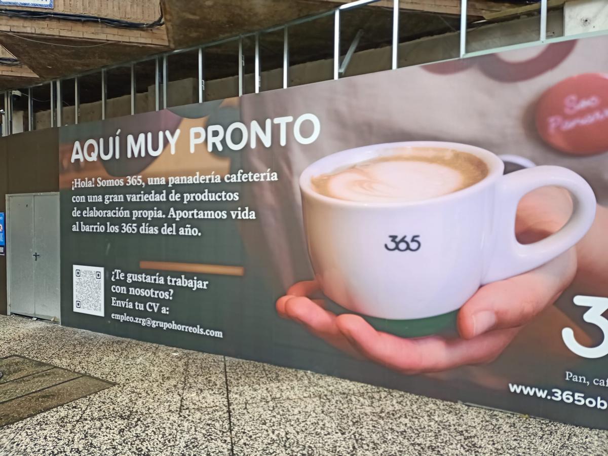 Una cafetería abrirá sus puertas en un demandado chaflán de Zaragoza