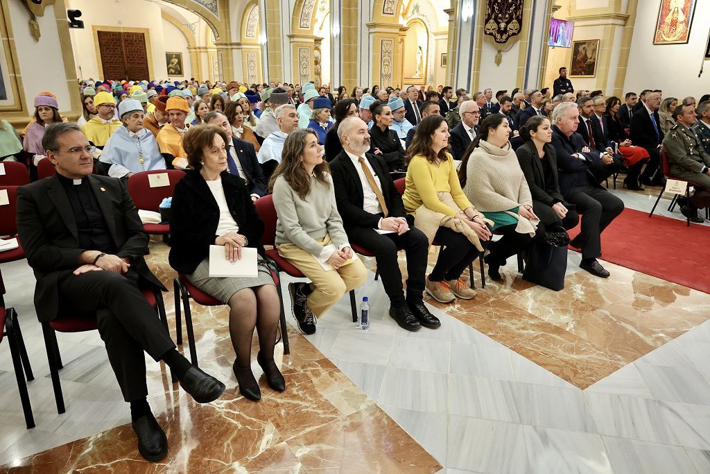 Acto de celebración de Santo Tomás de Aquino en la UCAM