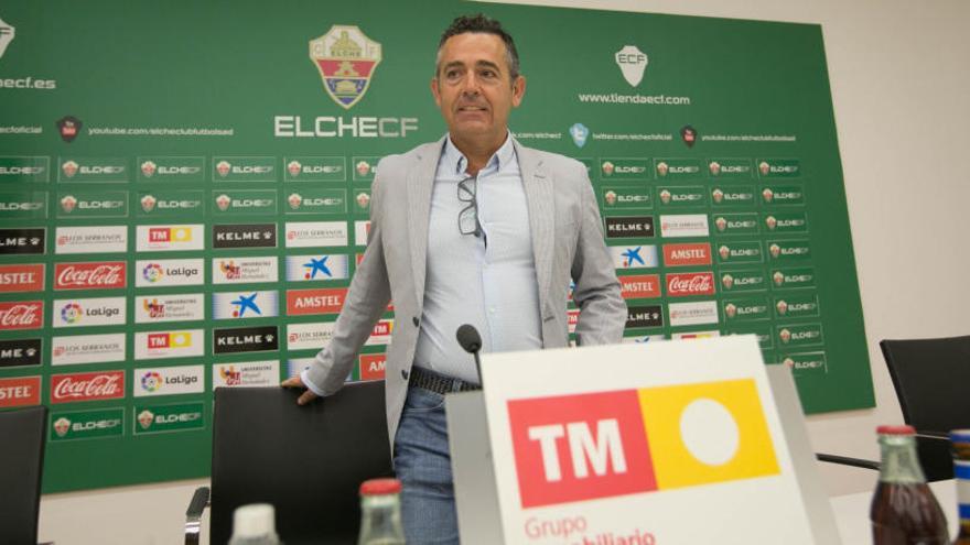 Diego García, presidente del Elche CF