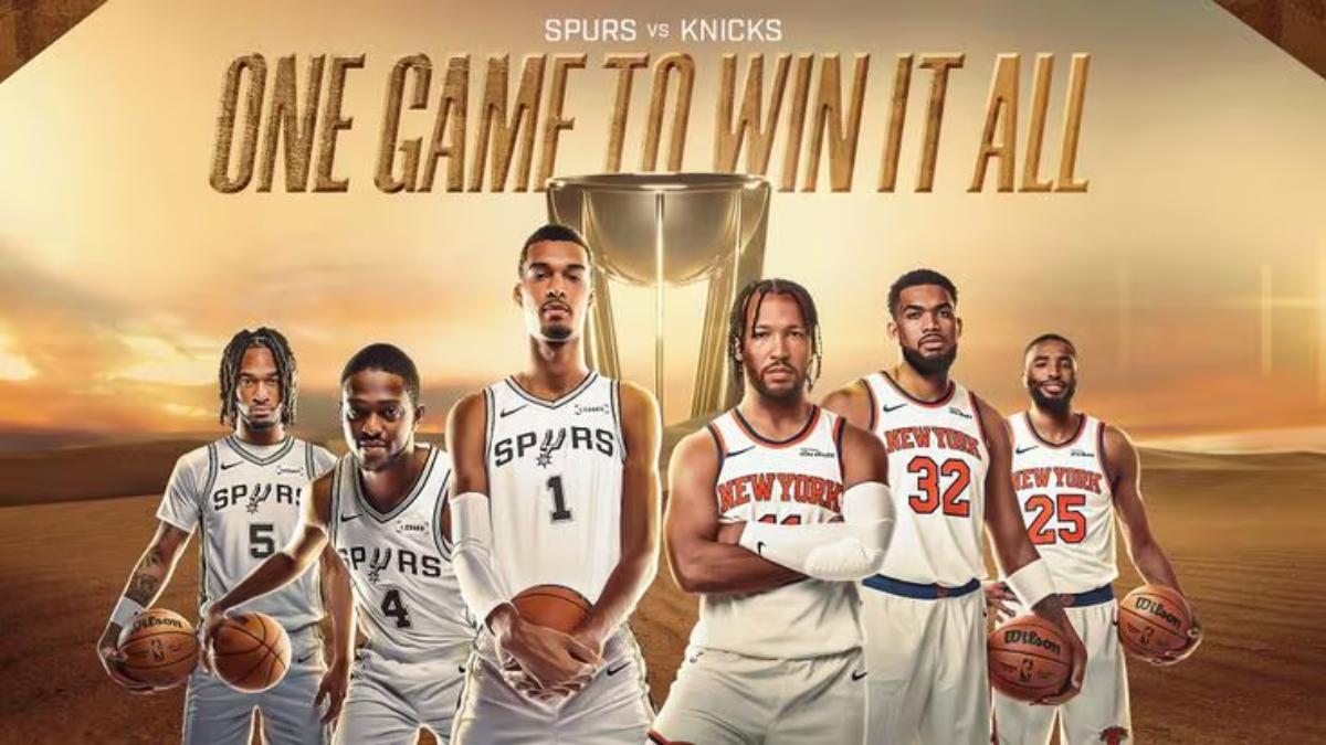 Spurs y Knicks se miden en la final de la NBA Cup